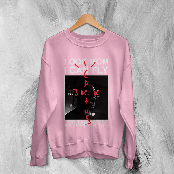 Travis Scott Sweatshirt Rapper Tour Sweater Cactus Jack Shirt Rap Merch