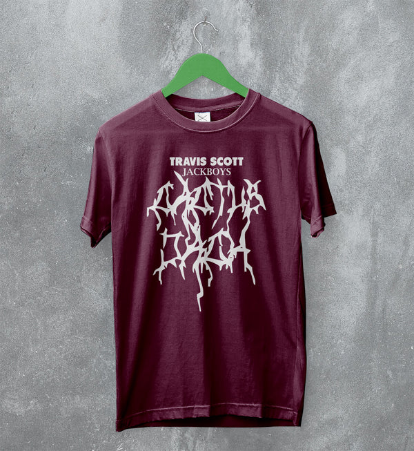 Travis Scott T-Shirt Rap Tee Jackboys Shirt Tour Concert Music