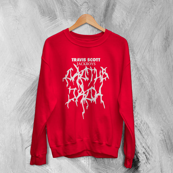 Travis Scott Sweatshirt Rap Sweater JackBoys Shirt Tour Concert Music