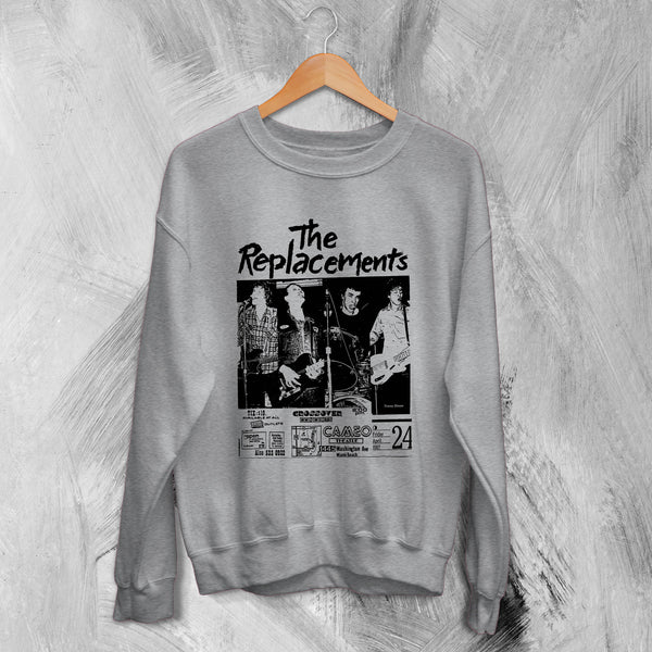 The Replacements Sweatshirt Crossover Concert Shirt Vintage Tour Sweater