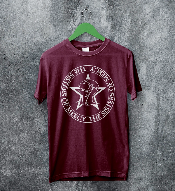 The Sisters of Mercy Logo T-Shirt Gothic Rock Sisters of Mercy Shirt Punk Tee