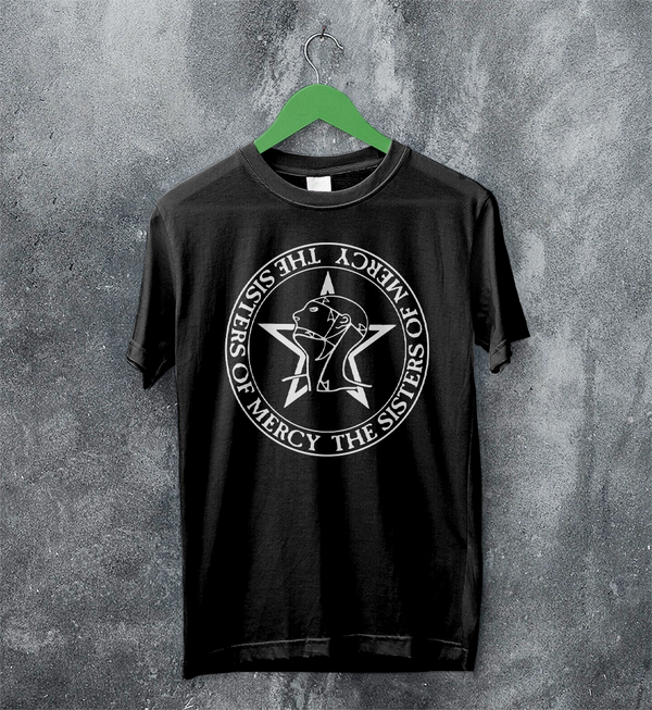 The Sisters of Mercy Logo T-Shirt Gothic Rock Sisters of Mercy Shirt Punk Tee
