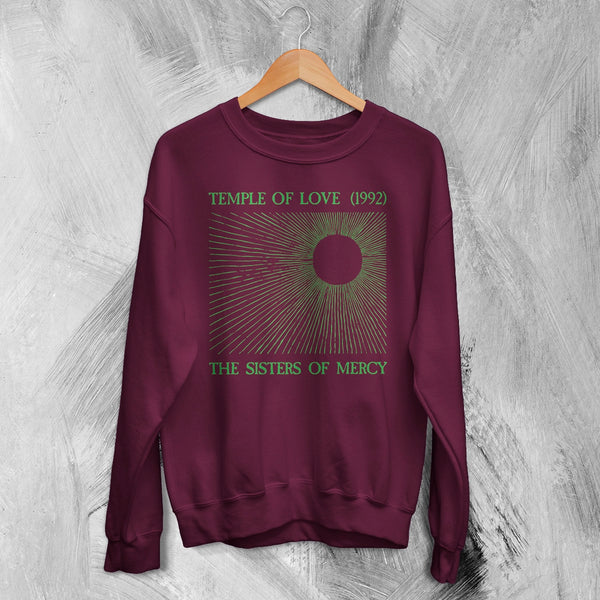 The Sisters of Mercy Sweatshirt Temple of Love Shirt 90s Sisters of Mercy Crewneck