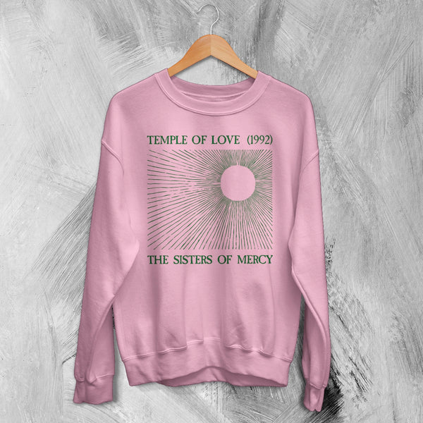 The Sisters of Mercy Sweatshirt Temple of Love Shirt 90s Sisters of Mercy Crewneck