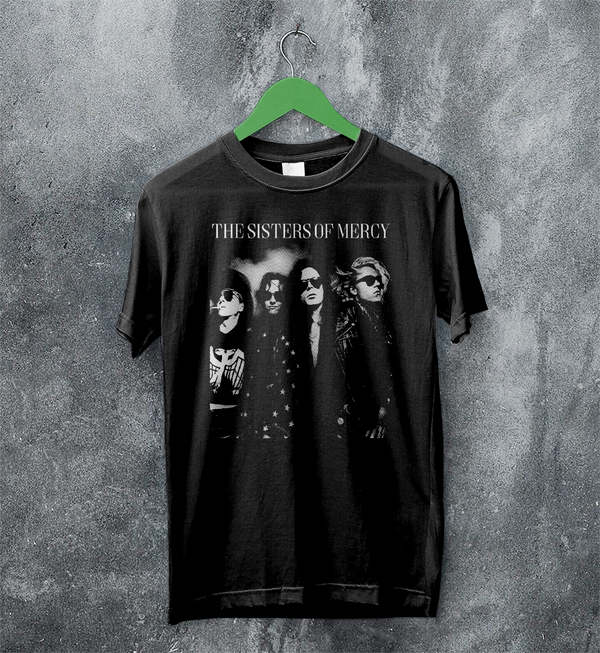 The Sisters of Mercy Member T-Shirt Punk Rock Sisters of Mercy Shirt Punk Music Tee