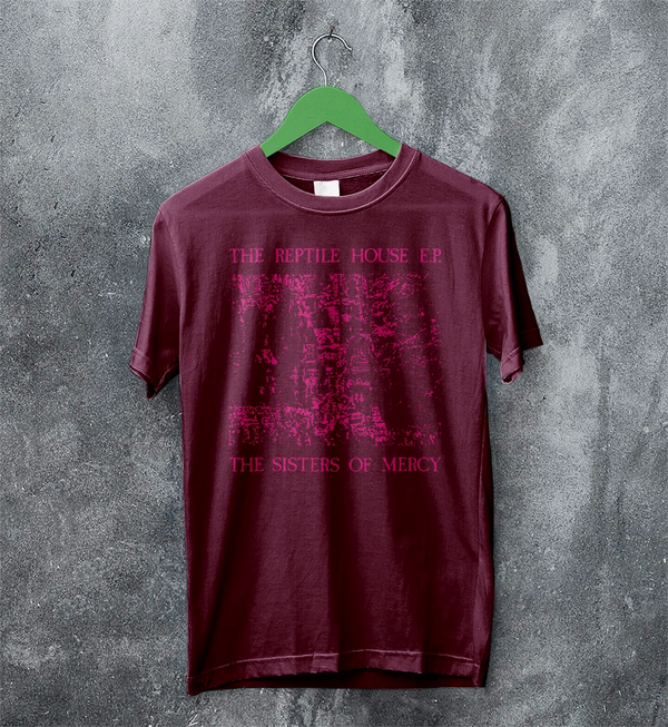 The Sisters of Mercy T-Shirt The Reptile House Shirt Punk Rock Music Tee
