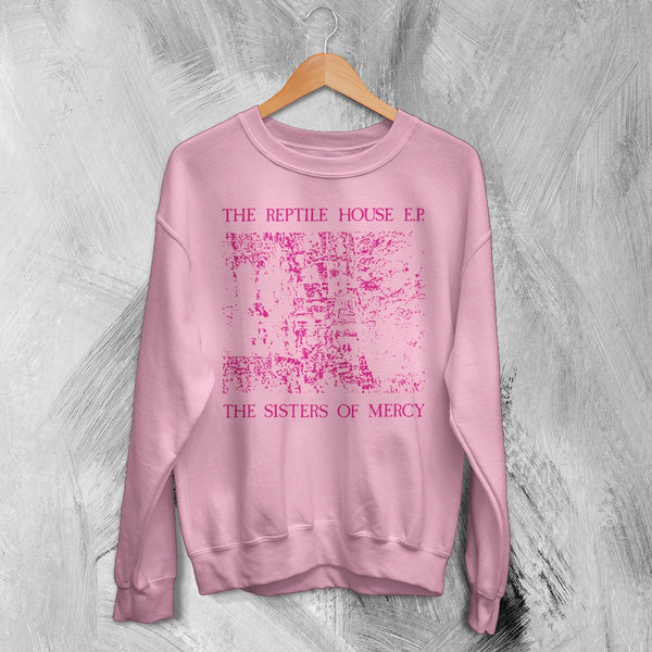 The Sisters of Mercy Sweatshirt The Reptile House Shirt Punk Rock Music Crewneck
