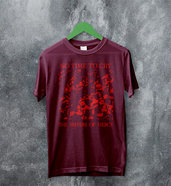 The Sisters of Mercy T-Shirt No Time To Cry Shirt Punk Rock Album Tee