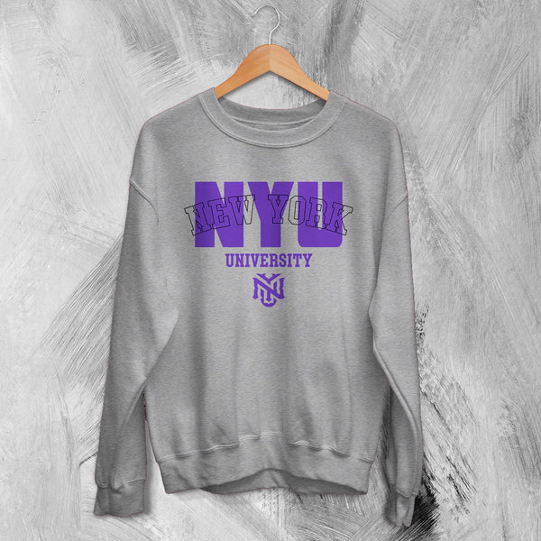 NYU Sweatshirt New York University Shirt Best New York Merch