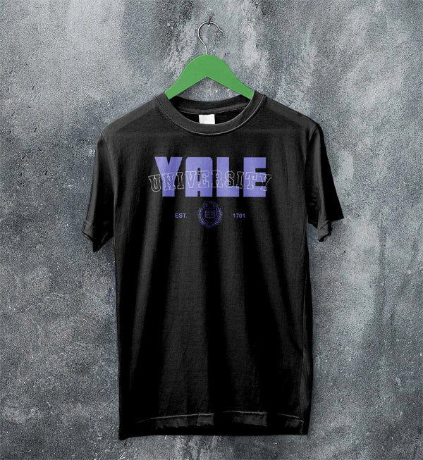 Yale University T-shirt Retro Campus Shirt Ivy League Research University US
