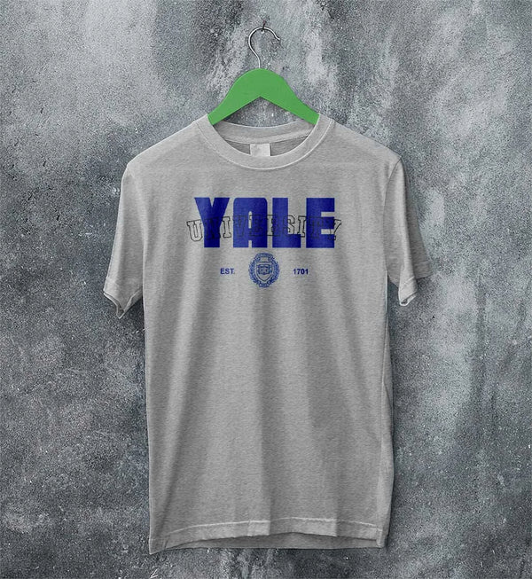 Yale University T-shirt Retro Campus Shirt Ivy League Research University US