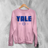 Yale University Sweatshirt Retro Campus Shirt Ivy League Research University US