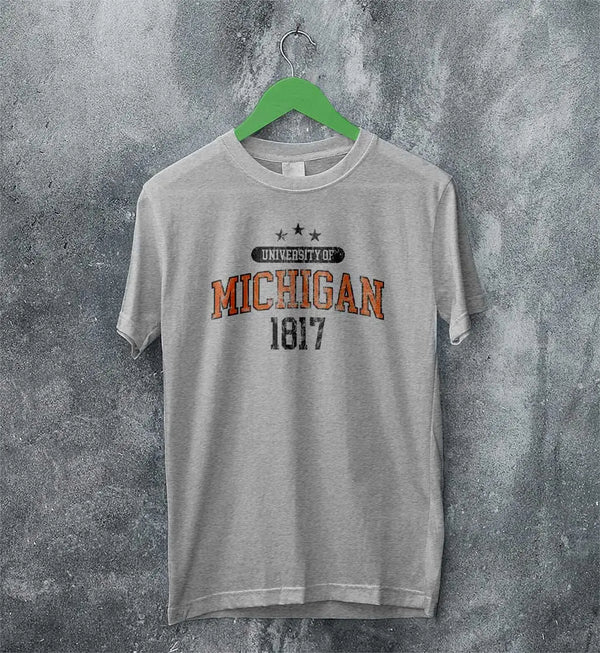 University of Michigan T-shirt Michigan University Shirt National Universities