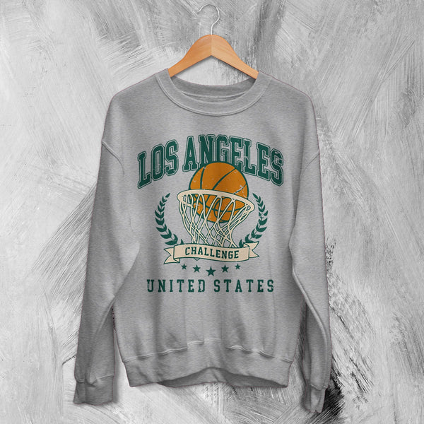 UCLA Sweatshirt Los Angeles Basketball Shirt University of California LA Merch