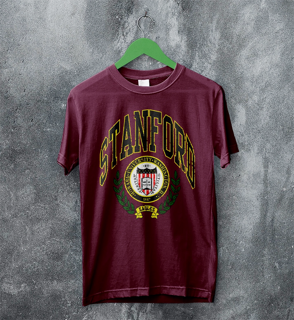 STANFORD University T-shirtNational Universities Logo Shirt Stanford Merch