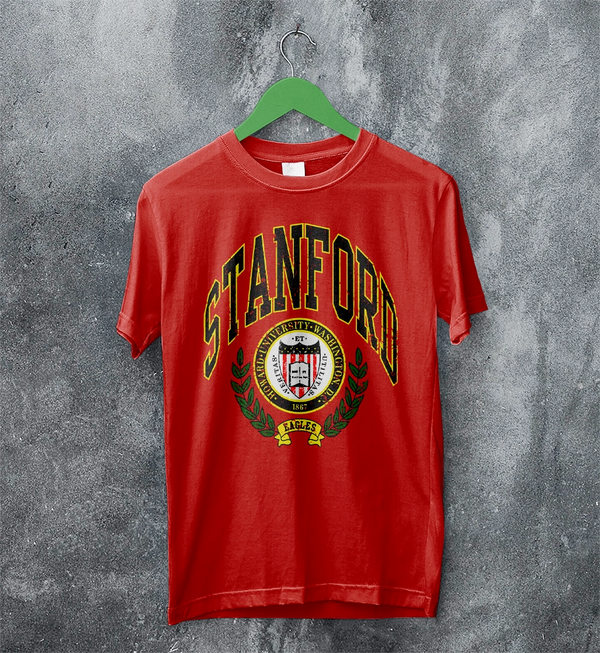 STANFORD University T-shirtNational Universities Logo Shirt Stanford Merch