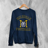 MICHIGAN University Sweatshirt Football Logo Shirt Michigan Football Merch