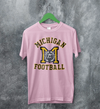 MICHIGAN University T-shirt Football Logo Shirt Michigan Football Merch