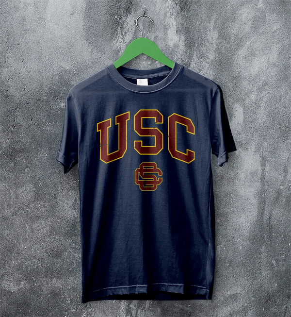 USC Logo T-shirt The University of Southern California Shirt SC LA Merch
