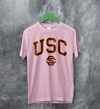 USC Logo T-shirt The University of Southern California Shirt SC LA Merch