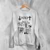 Void Band Sweatshirt Zombie Punk Void Shirt Vintage Skeleton Punk Rock Crewneck