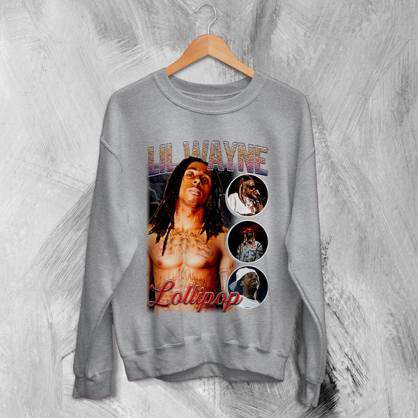 Lil Wayne Bootleg Sweatshirt Lollipop Sweater Lil Wayne Shirt Tha Carter Rapper
