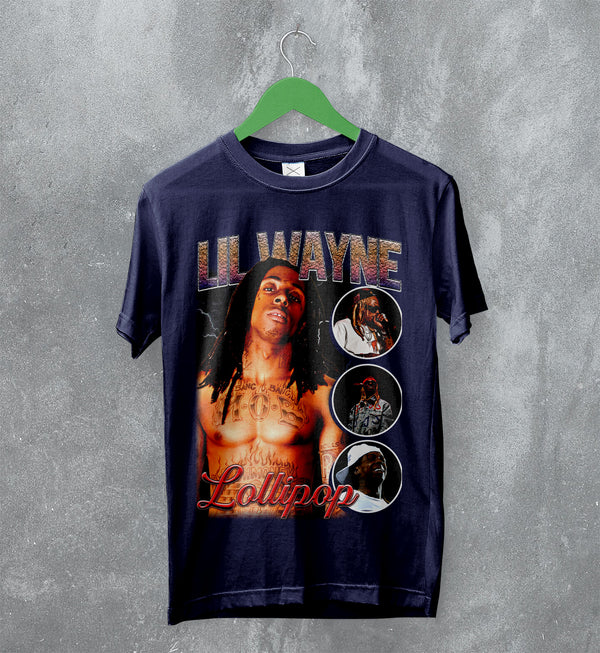Lil Wayne Bootleg T-Shirt Lollipop Tee Lil Wayne Shirt Tha Carter III Rapper