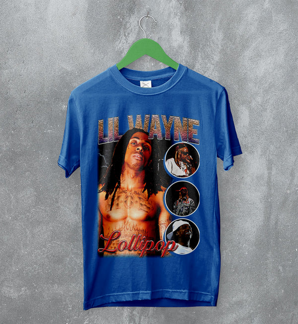 Lil Wayne Bootleg T-Shirt Lollipop Tee Lil Wayne Shirt Tha Carter III Rapper
