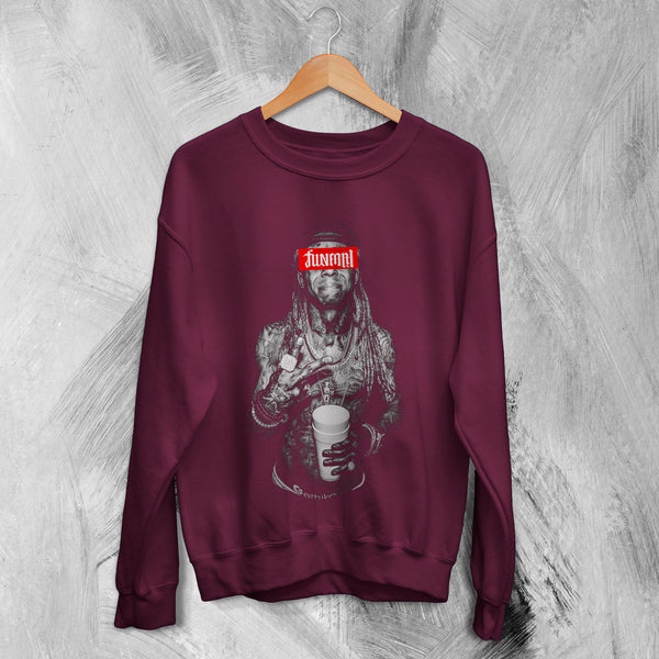 Lil Wayne Sweatshirt Tour Rapper Sweater Vintage Dwayne Shirt Concert