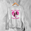 Aaliyah Lover Sweatshirt Love Aaliyah Bootleg Shirt Queen of Urban Pop Hip Hop Crewneck - White - WorldWideShirt