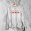 Aaliyah Sweatshirt Ask Aaliyah Bootleg Shirt Queen of Urban Pop Merch Hip Hop Crewneck - White - WorldWideShirt