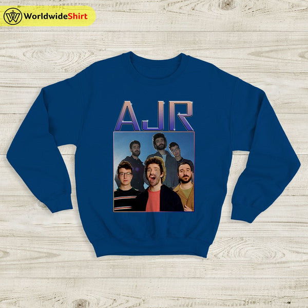 AJR Merch AJR Band Vintage 90's Sweatshirt AJR Shirt - WorldWideShirt