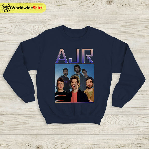 AJR Merch AJR Band Vintage 90's Sweatshirt AJR Shirt - WorldWideShirt