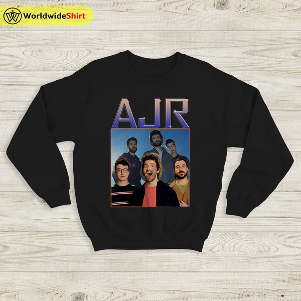 AJR Merch AJR Band Vintage 90's Sweatshirt AJR Shirt - WorldWideShirt
