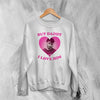 Alfie Templeman Lover Sweatshirt Love Alfie Templeman Shirt Vintage Music Crewneck - White - WorldWideShirt