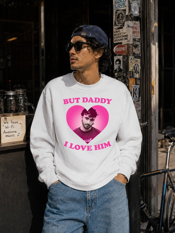 Alfie Templeman Lover Sweatshirt Love Alfie Templeman Shirt Vintage Music Crewneck - White - WorldWideShirt