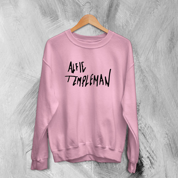 Alfie Templeman Sweatshirt Vintage Logo Sweater Indie R&B Merchandise - WorldWideShirt