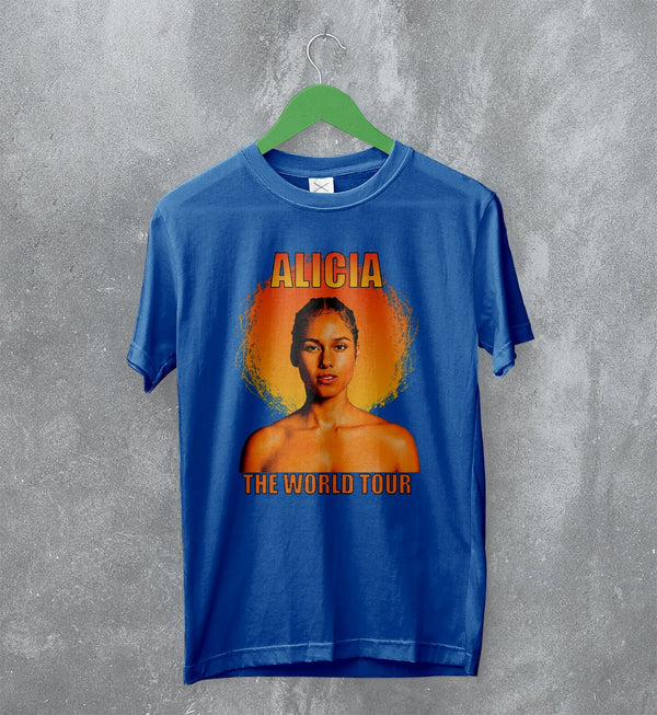 Alicia Keys T-Shirt The World Tour Shirt Concert Music Merchandise - WorldWideShirt