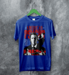 American Psycho 2000s T-Shirt Vintage Patrick Bateman Shirt Psycho Movie Tee - Royal Blue - WorldWideShirt
