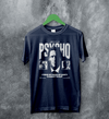 American Psycho Sanity T-Shirt Movie Patrick Bateman Shirt Mask of Sanity Tee - Navy Blue - WorldWideShirt