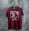 American Psycho Sanity T-Shirt Movie Patrick Bateman Shirt Mask of Sanity Tee - Red Maroon - WorldWideShirt