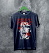 American Psycho T-Shirt Patrick Bateman Psychopathic Ego Shirt Psycho Movie Tee - Navy Blue - WorldWideShirt