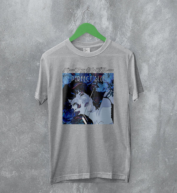 Anime Poster (1997) Perfect Blue Shirt Japanese Movie Merch Mima Kirigoe T-Shirt - WorldWideShirt