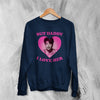 Anita Baker Sweatshirt Jazz Love Anita Baker Shirt Vintage American Music Crewneck - Navy Blue - WorldWideShirt