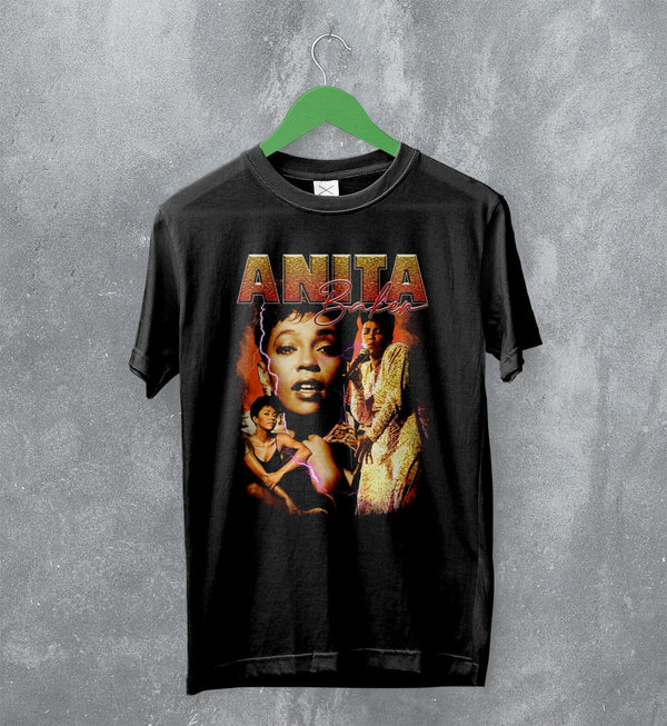 Anita Baker T-Shirt 80s American Singer Shirt Soul Music Merch - WorldWideShirt