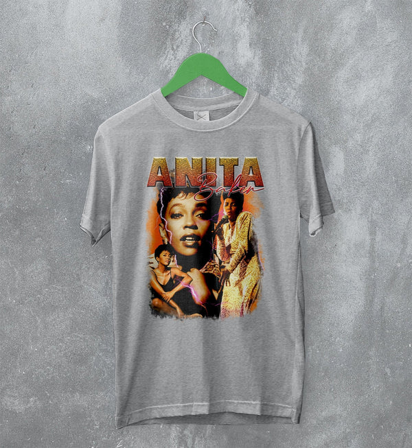 Anita Baker T-Shirt 80s American Singer Shirt Soul Music Merch - WorldWideShirt