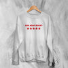 Asap Rocky Sweatshirt Flacko Ask ASAP Rocky Shirt Star Hiphop Rap Crewneck - White - WorldWideShirt