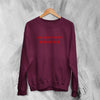 Asap Rocky Sweatshirt Flacko Ask ASAP Rocky Shirt Star Hiphop Rap Crewneck - Red Maroon - WorldWideShirt