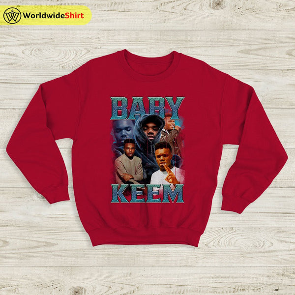 Baby Keem Vintage 90's Sweatshirt Baby Keem Shirt Rapper Shirt - WorldWideShirt