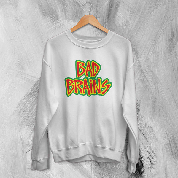 Bad Brains Logo Sweatshirt Punk Rock Sweater Hardcore Music Merch - WorldWideShirt